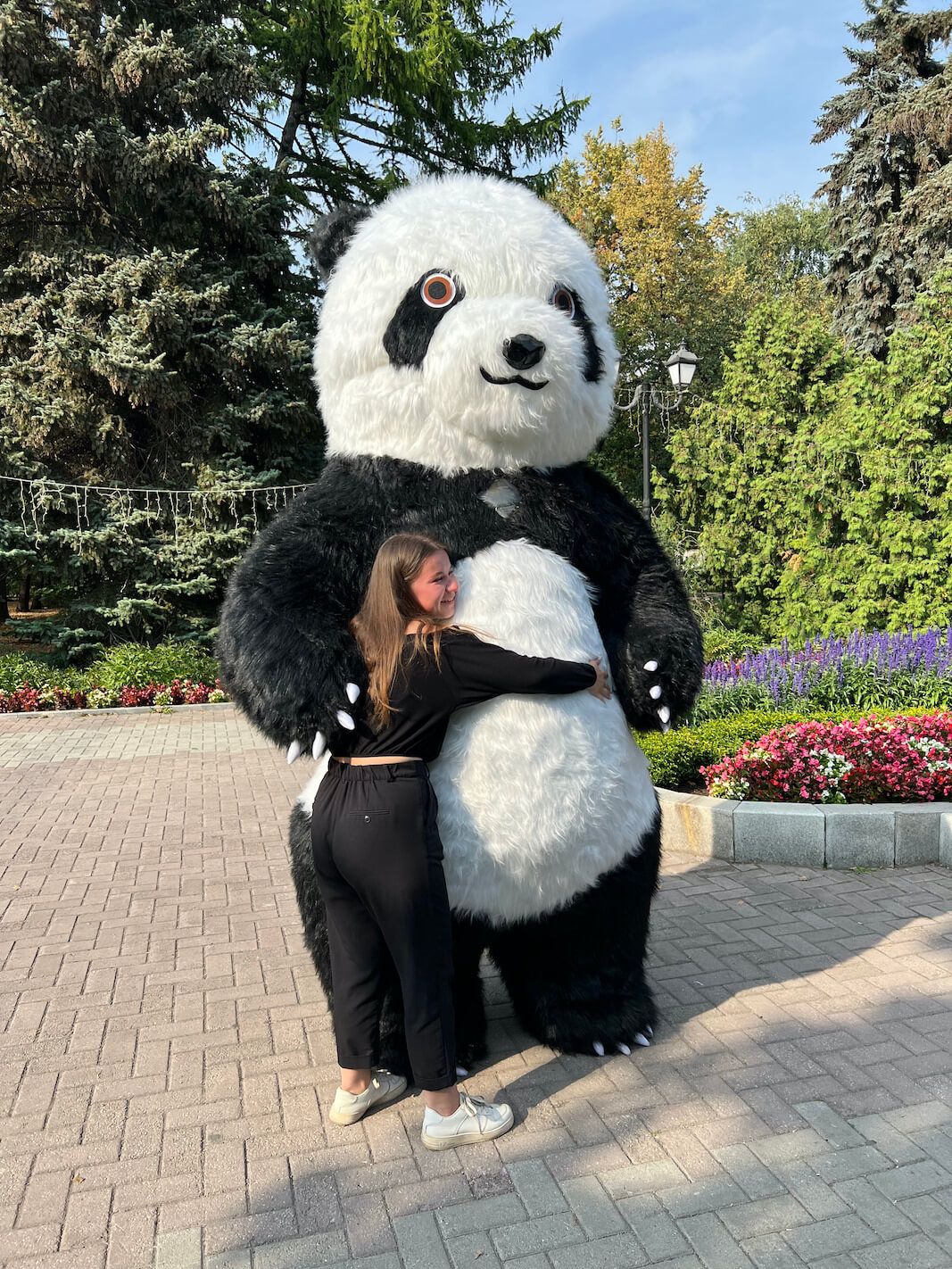 Панда ростовая кукла
