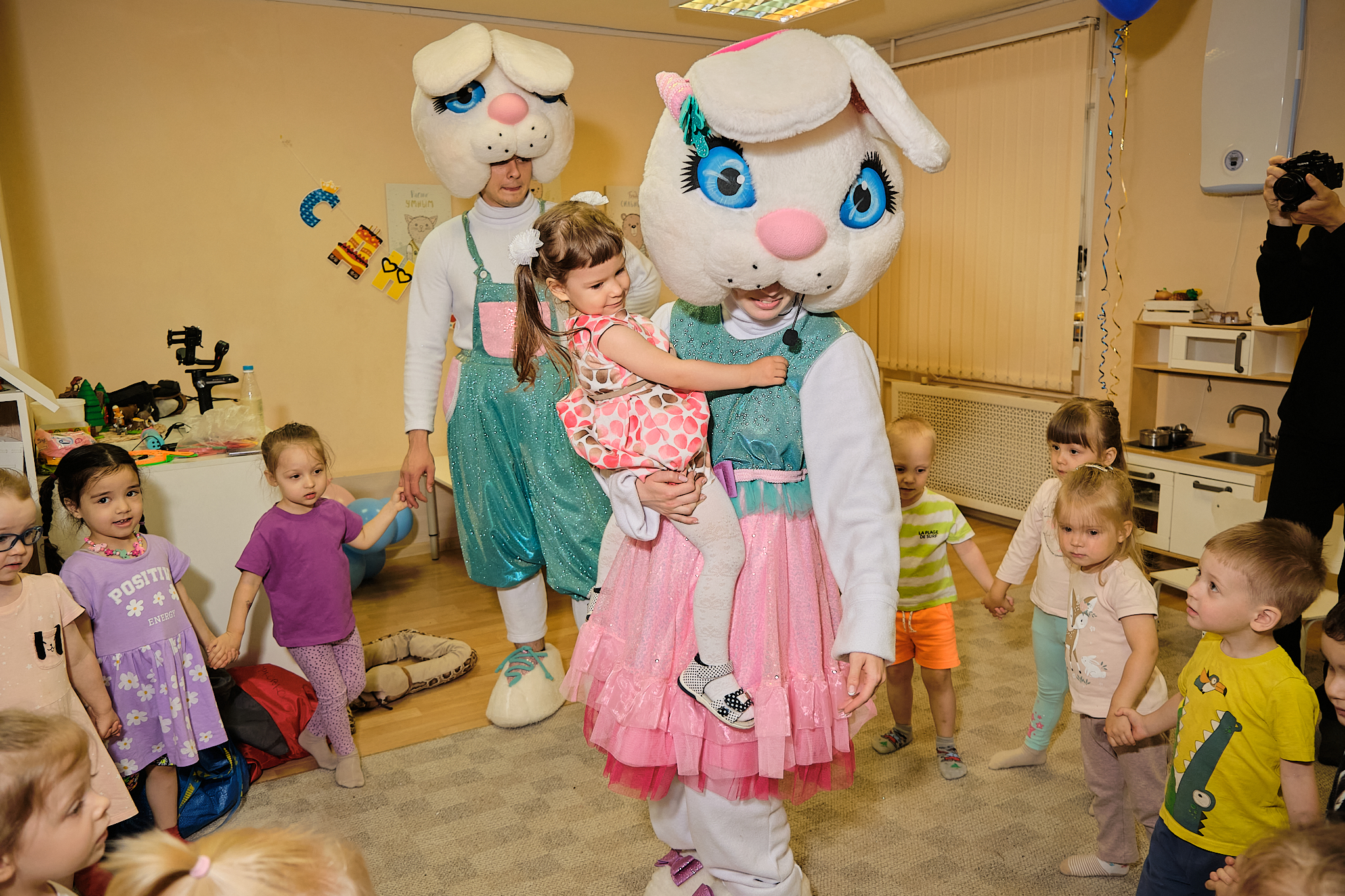 Зайки на день рождения в Екатеринбурге